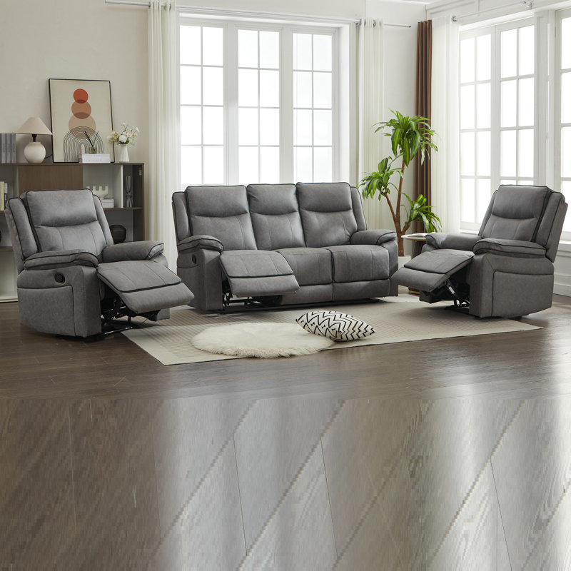 Manual Reclining Living Room Sets Suite Recliner Couch Living Room Sets