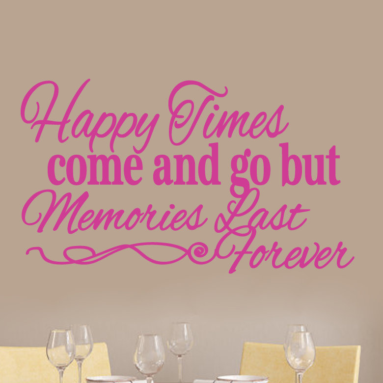 Adhésif décoratif Happy Times, Rose vif