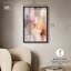 Décoration murale abstraite Hazy Sunset IV Shadowbox par Art Remedy, cadre noir, 25 x 37-196230605-196230603