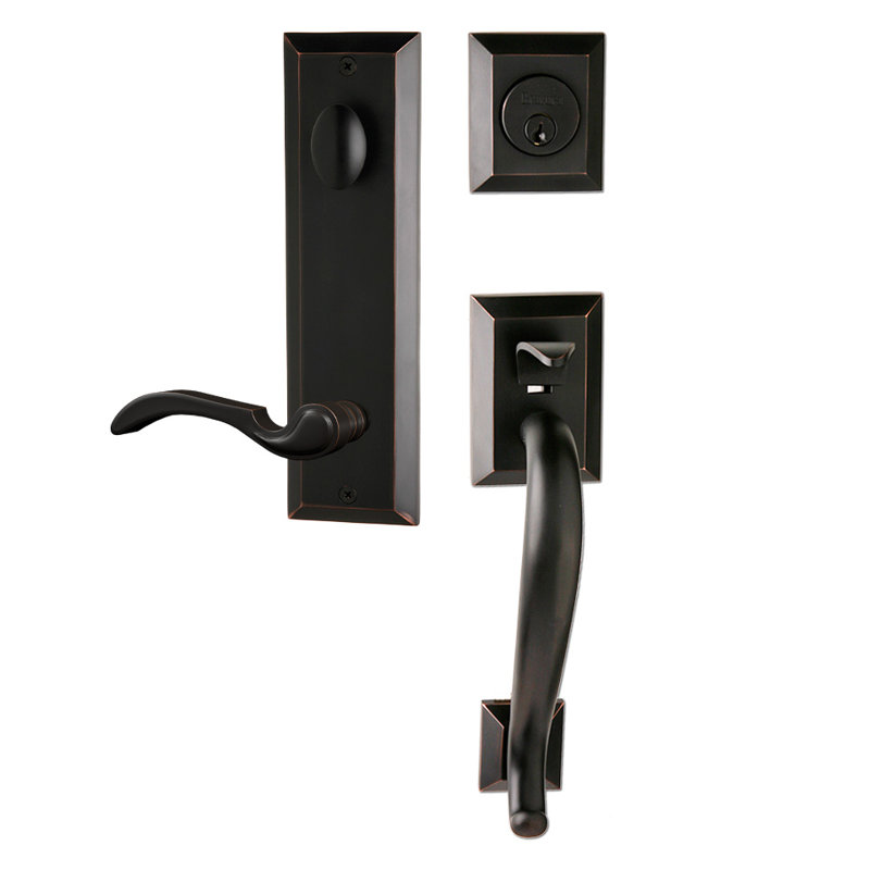 Bravura 913-903 Active Savannah Handleset with Sable Lever in Oil Rubbed Bronze - L, Oil Rubbed Bronze, Left