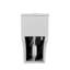 Toilette monobloc allongée au sol 1,1 / 1,6 GPF, certifiée CUPC, certifié Watersense, céramique, couleur blanche, siège à fermeture en douceur