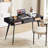 Desk With USB Ports And Power Outlet, Modern Writing Study Desk With Drawers, Multifunctional Computer Desk-718427740