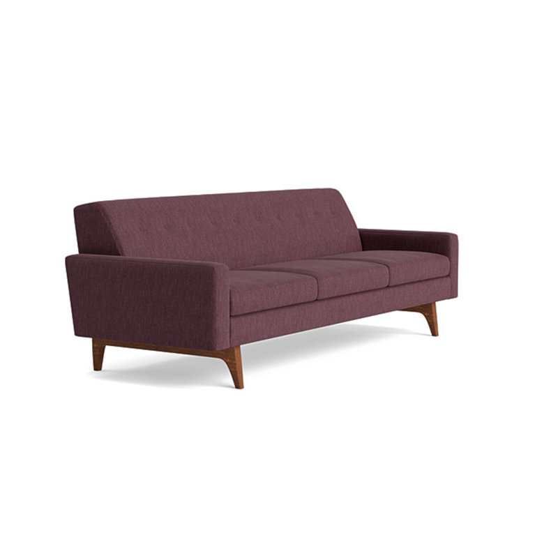 Tyler Sofa (95"), Performance Weave - Aubergine