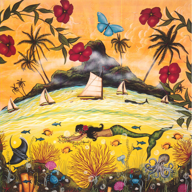 Paradis tropical ISI-IJF011X, H 15 po x l 15 po