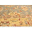 Tapis oriental jaune / bleu en laine noué à la main de 5 pi 8 po x 8 pi Dorn
