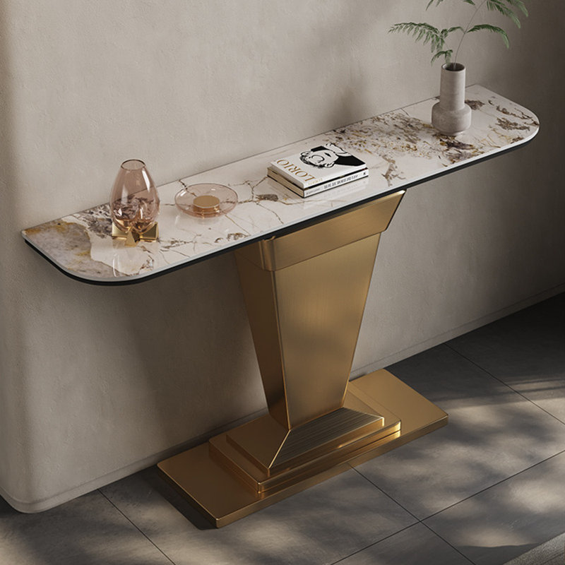 Console en métal de style italien, H 33,4 po x l 59 po x P 13,7 po