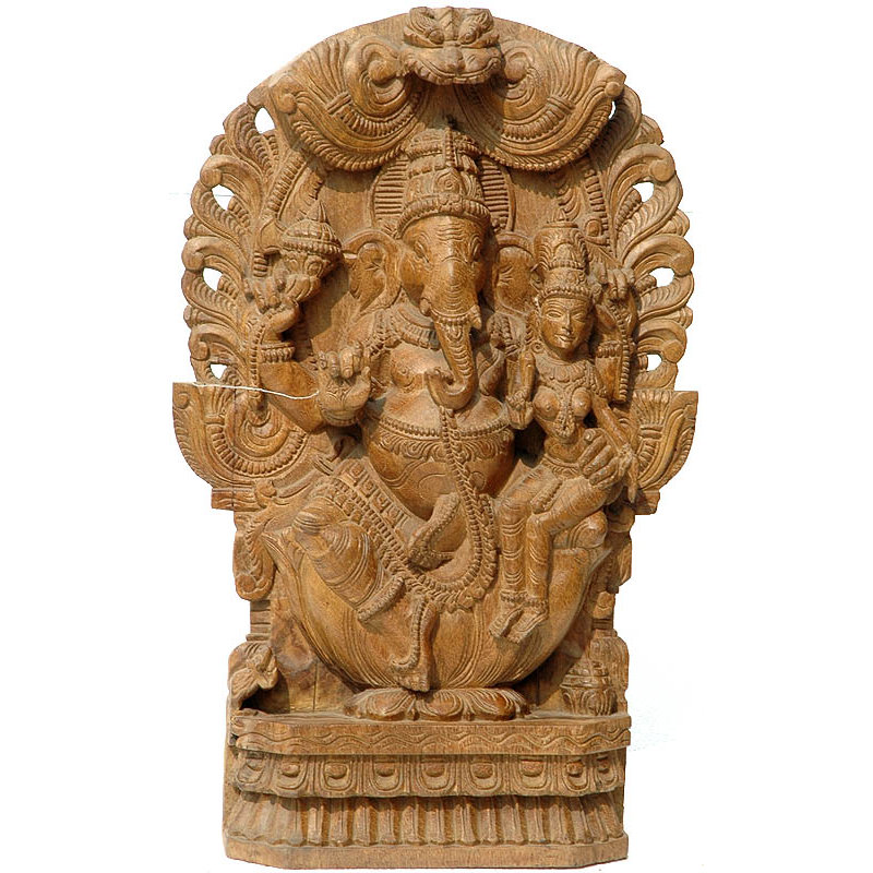 Kamalasana Ganesha avec Shakti