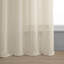 Rideaux transparents en lin à oeillets pour le salon, rideaux de chambre à coucher pour panneau simple de grande fenêtre-632479467-632479456