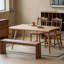 Table de salle à manger rectangulaire simple Simple L 59,05 po x l 33,46 po