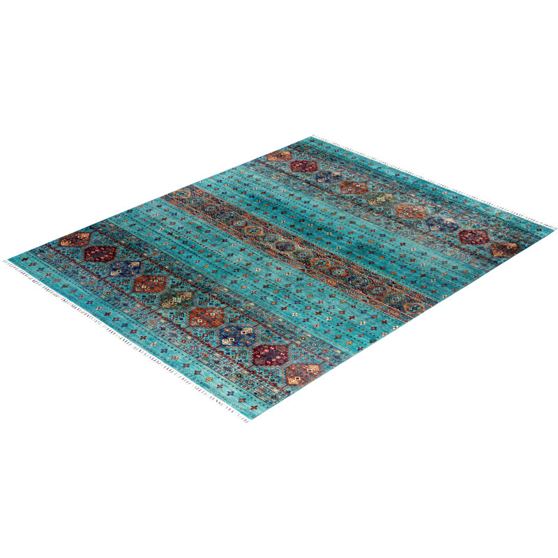 One-of-a-Kind Rectangle 8'2" X 10'2" Hand Knotted Area Rug
