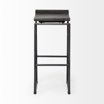 Tabouret de bar et de bar en bois de manguier massif Barlow