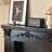 Black Manufactured Wood Freestanding Fireplace-484835500