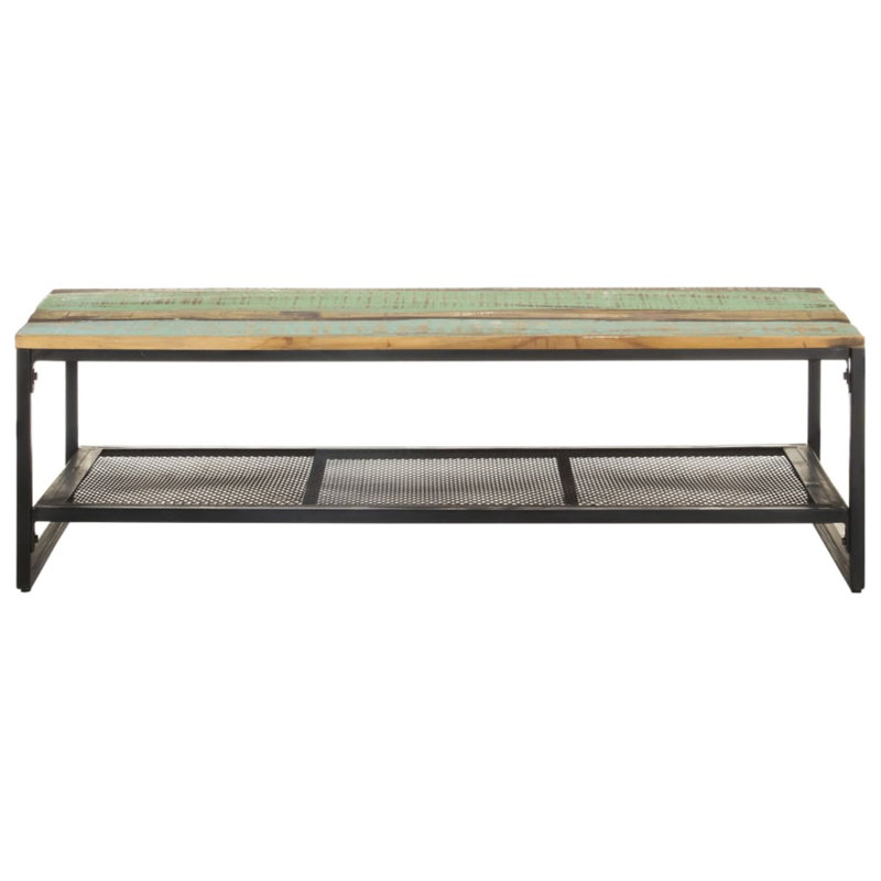 Table basse simple avec rangement Adona, Bois