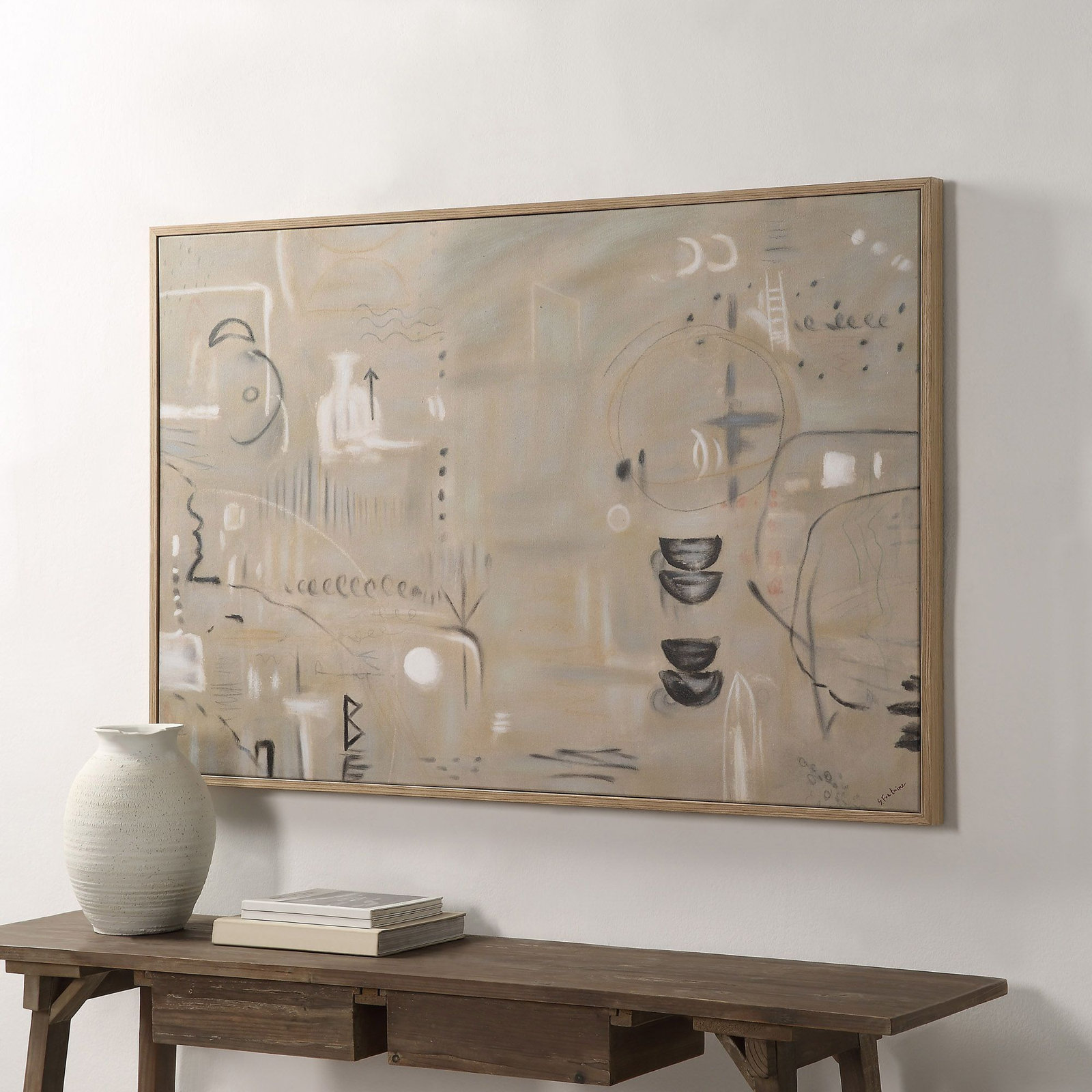 Framed Canvas Print