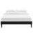 Tessie Bed Frame with Squared Tapered Legs-941913441-1012943688