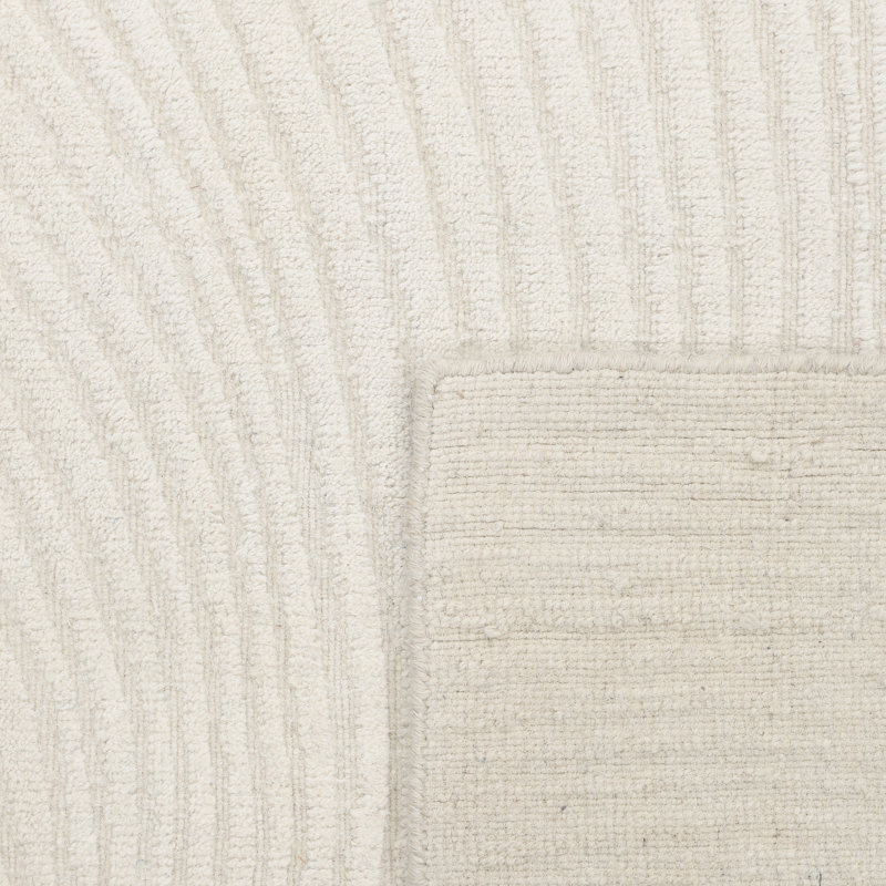 Ayr, Handmade Area Rug - 3' 0'' X 5' 0'', Runner 2'6" x 8', Ivory