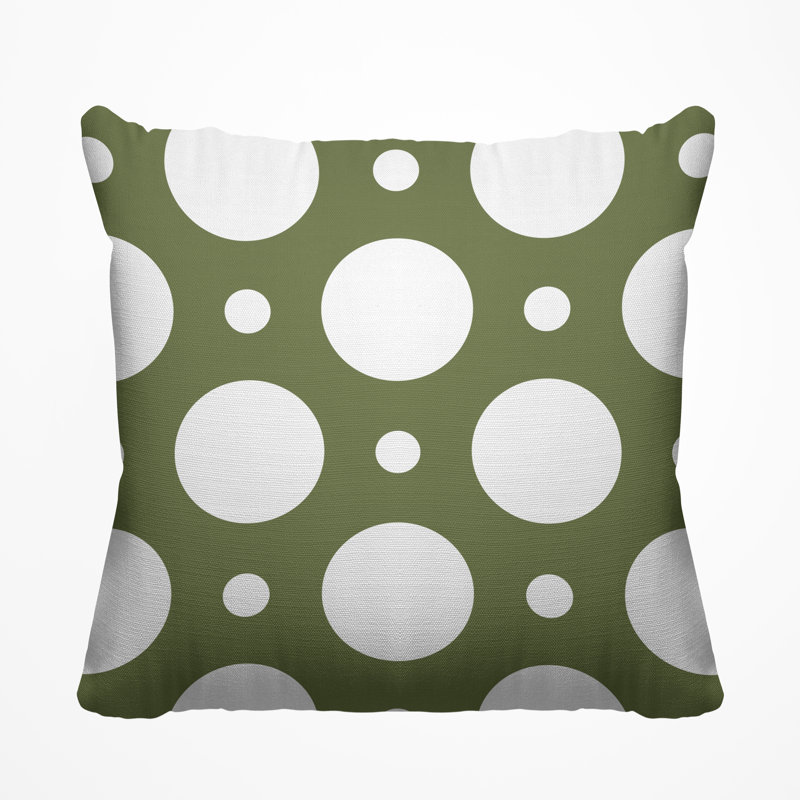 Housse et insert de coussin extérieur carré Fisk, 19 po x l 19 po, Coriandre
