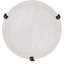 Plafonnier encastré simple en forme de bol à 2 lumières de 12 po Bertenshaw-21223608