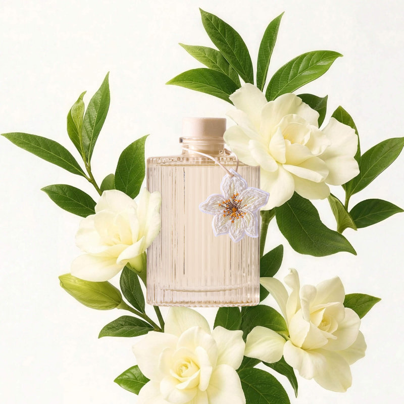 White&Magnolia Reed Diffuser Set, White Maganolia