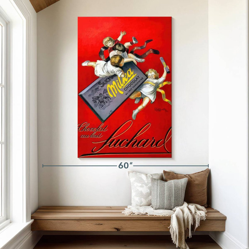 Yarlin Chocolat Suchard, 51" H x 34" W