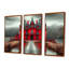 Ensemble de salon monochromes rouge et gris d'automne en Allemagne III - Châteaux-650258385-650258377