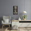 Lark Manor ™ «Daisies In Royal Worchester» par Christopher Pierce, art mural en métal-1002670517