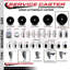 Ensemble de roulettes phénoliques pivotantes à roue pivotante 1-5 / 8 pouces 2 freins SCC