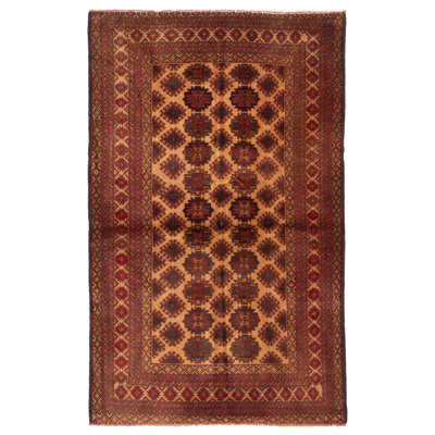 Teimani Tan Rug 3'10" x 6'3"