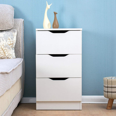 Aldgate 40cm W Manufactured Wood Bedside Table