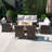 8- Person Outdoor Seating Set With Cushion