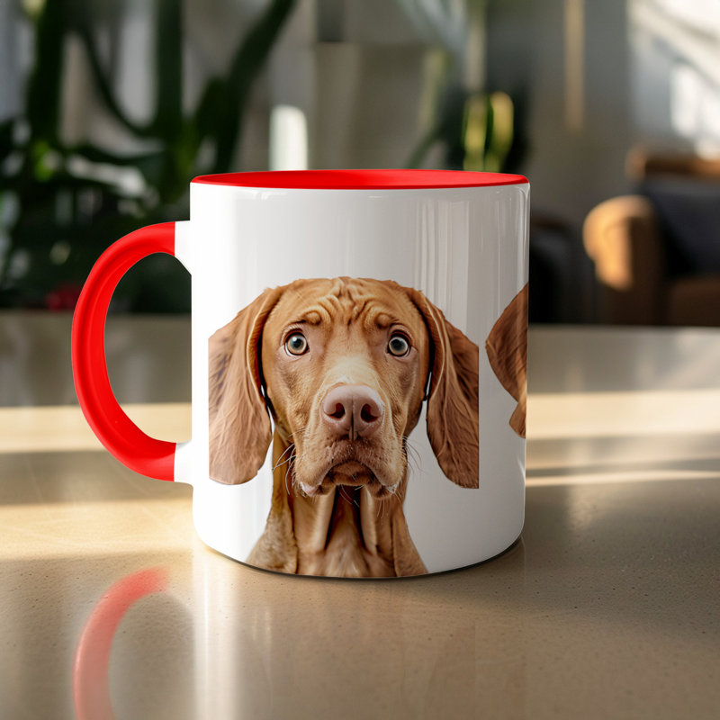 Mug, 1, Red