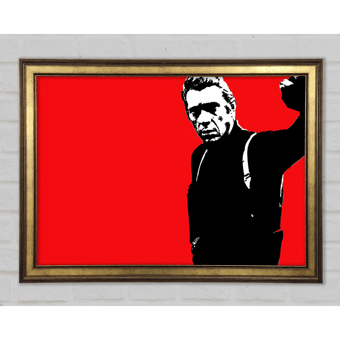 Steve Mcqueen Rot - Druck