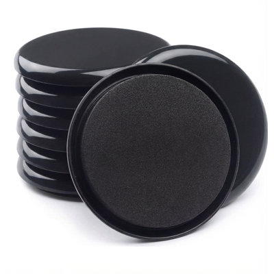 Furniture Sliders - 8 Pack, 3 1/2" Reusable Furniture Sliders for Carpet, Heavy-Duty Furniture Gliders Movers for Hardwood Floors,