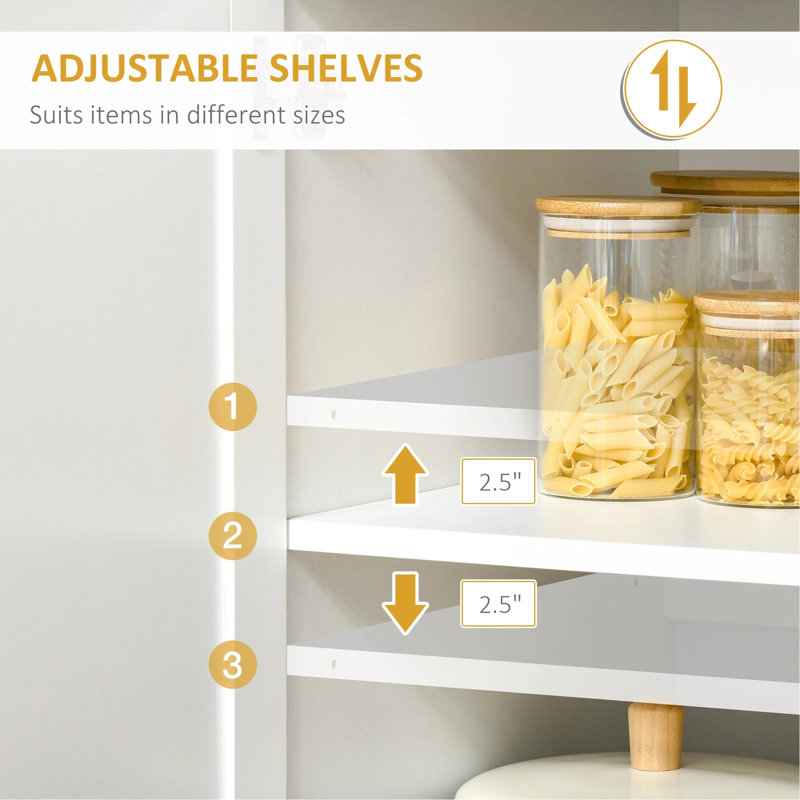 Armoire de rangement autoportante Kitchen Pantry
