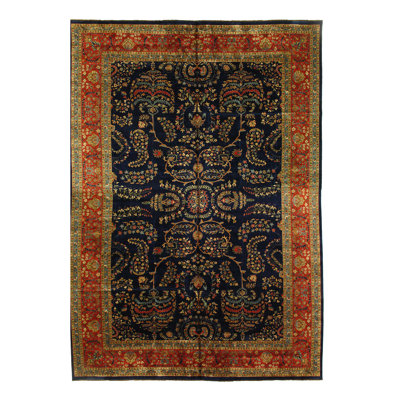 Sarouk One-of-a-Kind 12'4" X 17'8" Area Rug