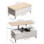 Ensemble de 5 tables basses avec rangement et repose-pieds Kanette -1652531059-1652531058
