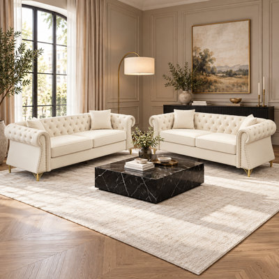 Chisholm 160 " Velvet Sofa