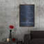 Art mural en métal Williston Forge «Coffee Blueprint 1 1ndigo» par Marco Fabiano-1174902609