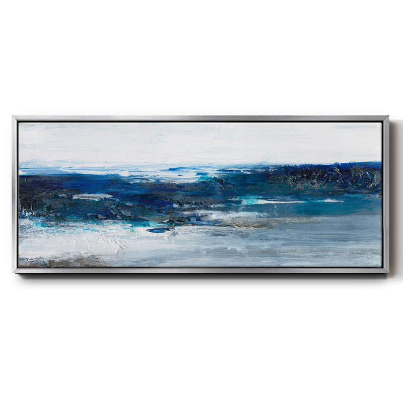 Mysterious Sea II - toile encadrée, H 20 po x l 50 po