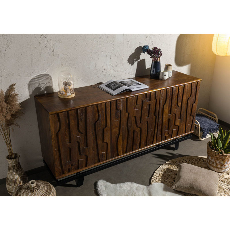183cm Solid Wood Sideboard