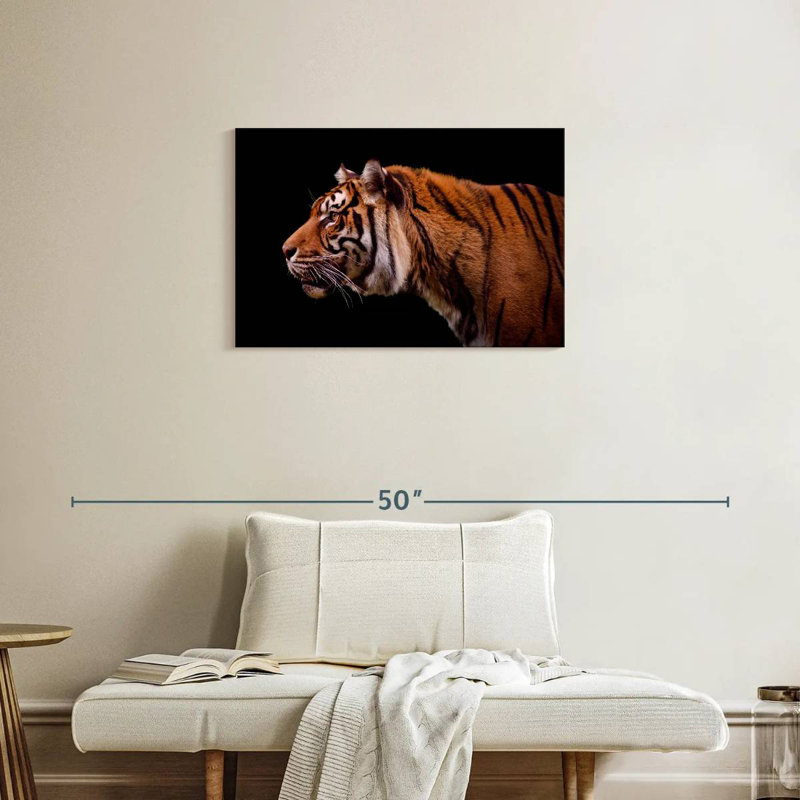Brampt Royal Tiger, 20" H x 30" W
