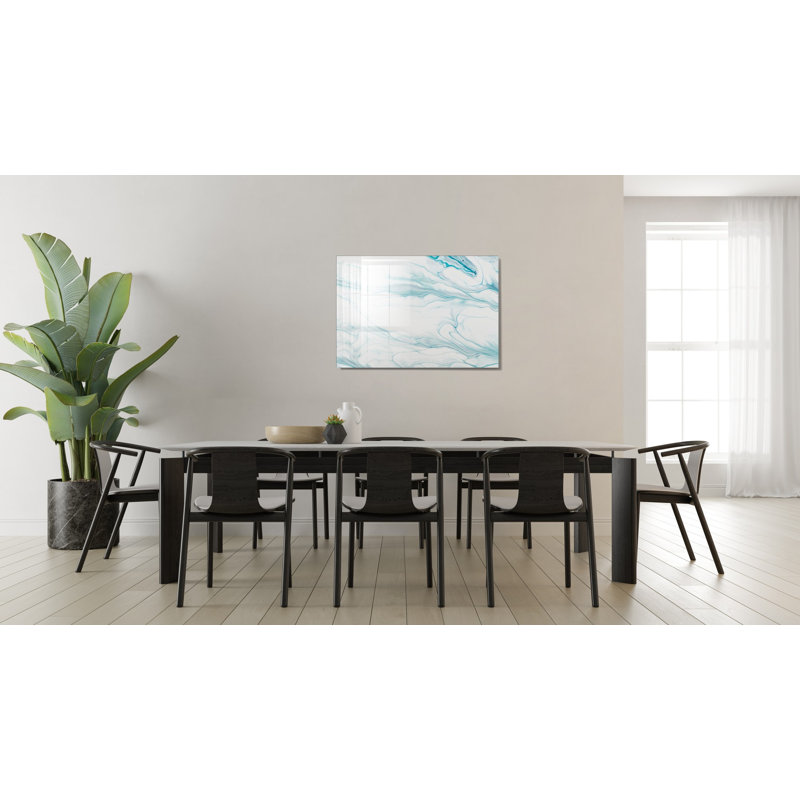 Peinture décorative en verre trempé, H 39,4 po x l 27,6 po x P 1 po