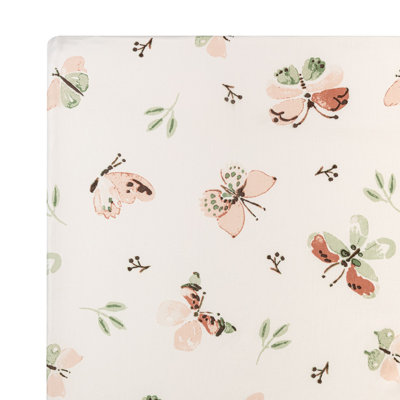 Parker Fitted Crib Sheet (Butterfly)