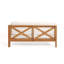 Banc d'angle à dossier en X Brava, beige-1145565426