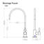 Robinet ZLINE en bronze champagne (FBV-CB)