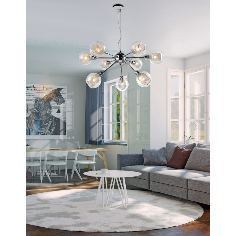 Fecteau 9 - Light Sputnik Chandelier