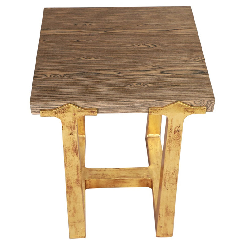 Caesar Solid Wood End Table