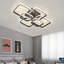 framed square 6-head modern ceiling light-764621691