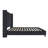 Ana King Upholstered Wingback Bed-100946350
