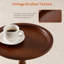 Tray Top Pedestal End Table-1320326440
